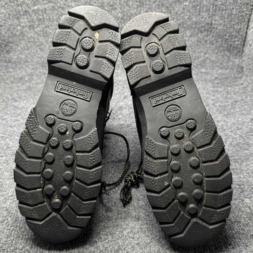 Timberland Euro Hiker Mens 8 Black Rasta Reggae Streetwear‎ Boots 87065